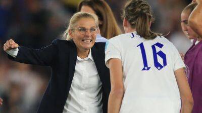 Sarina Wiegman on England reaching Euro 2022 final: ‘We had a hard time but found a way’