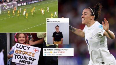 England 4-0 Sweden: Alex Scott hails Lucy Bronze as ‘world’s best’ after masterclass