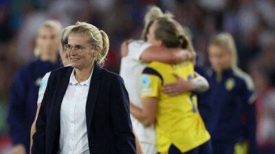 Alessia Russo - Fran Kirby - Lucy Bronze - Beth Mead - Sarina Wiegman - Inspirational England out to make a difference, says Wiegman - channelnewsasia.com - Sweden - Netherlands