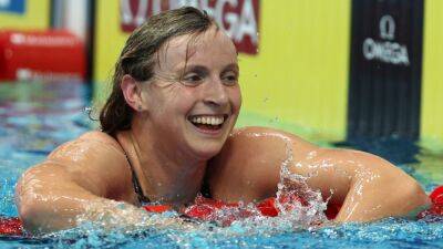 London Olympics - Katie Ledecky - Katie Ledecky wins by 19 seconds at swim nationals, owns top 28 times in history - nbcsports.com - Australia - state California