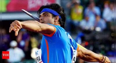 Neeraj Chopra - CWG 2022: Neeraj Chopra and javelin's throw of the dice - timesofindia.indiatimes.com - India -  Eugene