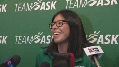 Summer Games - Team Saskatchewan names wrestler as flag-bearer for upcoming Canada Summer Games - cbc.ca - Canada - county Centre - county Niagara