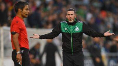 Shamrock Rovers - Stephen Bradley - Proud Bradley laments 'incredible' call against Towell - rte.ie - Ireland - Bulgaria
