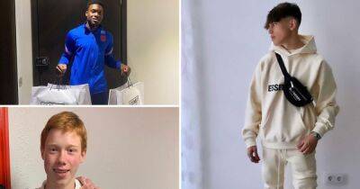 The schoolboy helping to style Manchester United and Man City stars
