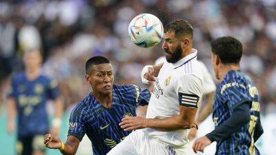 Benzema scores stunner but Real Madrid held to draw by Club America - in pictures