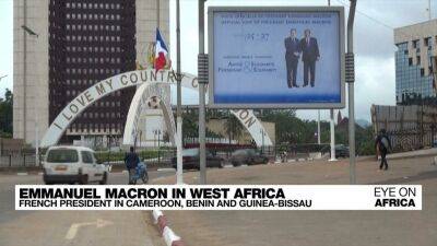 Emmanuel Macron - Emmanuel Macron in West Africa as French influence called into question - france24.com - Russia - France -  Moscow - Cameroon - Guinea-Bissau - Congo - Benin