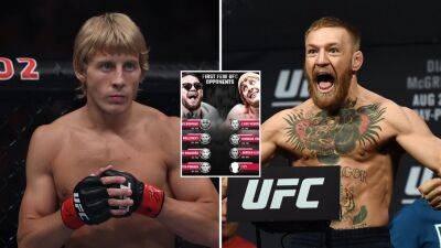 Conor McGregor vs Paddy Pimblett: Infographic mocks comparisons