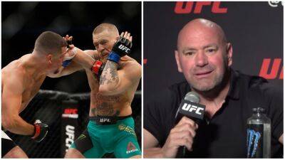 Dana White - Conor Macgregor - Nate Diaz - Conor McGregor vs Nate Diaz 3: Dana White doesn't regret not booking trilogy - givemesport.com