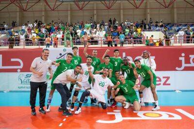 Young Saudis reach quarterfinal of 2022 West Asian Junior Volleyball Championship