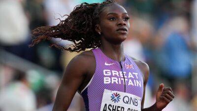 Dina Asher-Smith pulls out of Commonwealth Games with ‘light hamstring strain’
