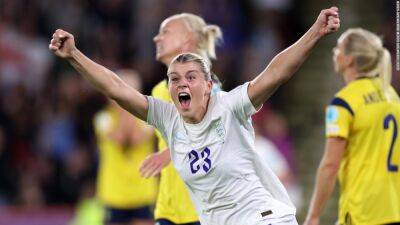 'That was lit': Stunning Alessia Russo back-heel goal has fans gushing as England advances to Euro 2022 final
