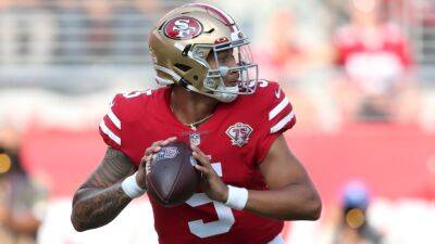 Patrick Mahomes - Jimmy Garoppolo - Kyle Shanahan - Trey Lance - John Lynch - Shanahan: 49ers have 'moved on' to Lance as starter - tsn.ca - San Francisco -  Kansas City - state North Dakota