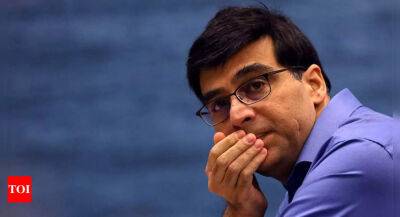 Didn't think of changing my mind on not playing Olympiad: Viswanathan Anand - timesofindia.indiatimes.com - Russia - India -  Chennai