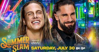 Seth Rollins - WWE SummerSlam: Top match cancelled due to injury in heartbreaking update - givemesport.com