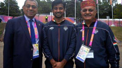 Manpreet Singh 2nd Flagbearer For Indian Contingent At CWG Opening Ceremony