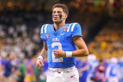 Carolina Panthers - Matt Corral says he has regrets about attending Ole Miss, Lane Kiffin responds: ‘Not what he meant by it’ - foxnews.com - state North Carolina - county Baker