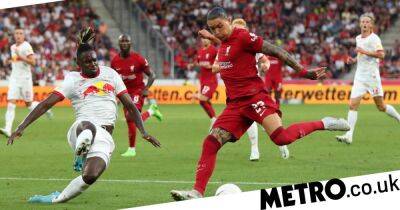 Mo Salah - Jurgen Klopp - Roberto Firmino - Darwin Núñez - Luis Díaz - Jurgen Klopp defends Darwin Nunez after difficult night in Liverpool loss to Salzburg - metro.co.uk - Britain - Germany - Brazil - Austria