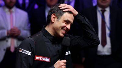 Ronnie Osullivan - Tom Ford - Watch Ronnie O'Sullivan fart to leave referee in hysterics during Championship League snooker match - eurosport.com - Germany - China - Ireland - county Carter