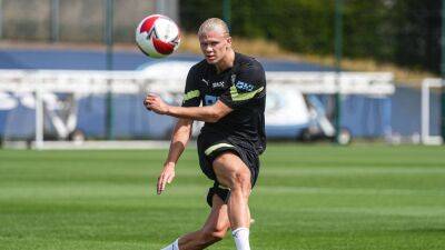 Haaland, Phillips, De Bruyne train with Man City ahead of Community Shield - in pictures