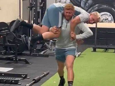 Watch: Jonny Bairstow Lifts England Teammate Sam Curran In Gym, Unique Exercise Goes Viral