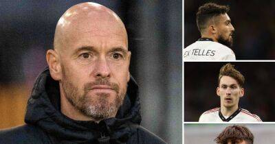 Erik ten Hag has loan decisions to make on 17 Manchester United players