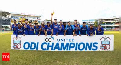 India maintain third spot in ODI team rankings after series sweep in West Indies