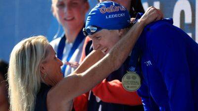 Katie Ledecky wins in personal best time at U.S. Swimming Championships