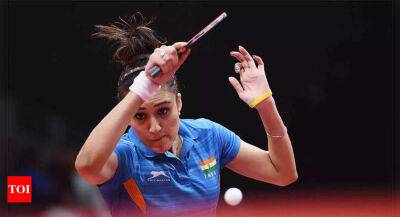 CWG 2022: Onus on Indian TT contingent to deliver - timesofindia.indiatimes.com - India - Birmingham - county Centre - Singapore