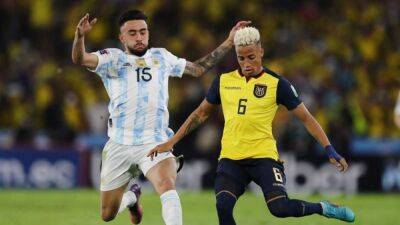Byron Castillo - Chile appeal FIFA World Cup decision over Ecuador player - channelnewsasia.com - Qatar - Colombia - Australia - Chile - Ecuador - Peru