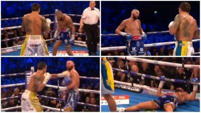 Anthony Joshua - Oleksandr Usyk - Tony Bellew - Oleksandr Usyk's KO of Tony Bellew: Footage shows Brit mocking & taunting him - givemesport.com - Britain - Manchester - Ukraine - Saudi Arabia