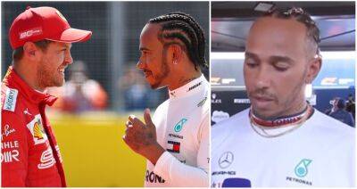 Lewis Hamilton - Aston Martin - Sebastian Vettel - Lewis Hamilton's emotional & heartfelt interview about Sebastian Vettel's retirement - givemesport.com - Germany