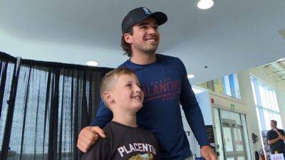 Stanley Cup champ Alex Newhook meets with fans ahead of parade slated for August in St. John's