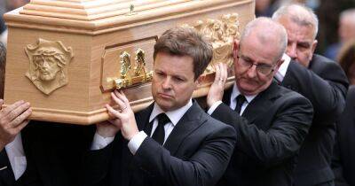 Declan Donnelly fights back tears in emotional eulogy to his brother