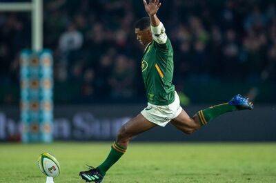 Damian Willemse - Frans Steyn - Jacques Nienaber - Elton Jantjies - Bok coach heaps praise on match-winning star Damian Willemse - news24.com