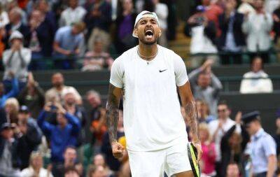 Kyrgios wins bad-tempered Wimbledon clash with Tsitsipas
