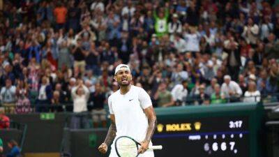 Nick Kyrgios - Rafa Nadal - Brandon Nakashima - Tempers boil as Kyrgios stuns fourth seed Tsitsipas - channelnewsasia.com - Usa - Australia