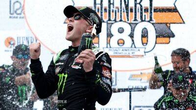 Ty Gibbs outhustles Cup champ for Road America Xfinity win