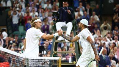 Tsitsipas slams 'bully' Kyrgios, Australian hits back