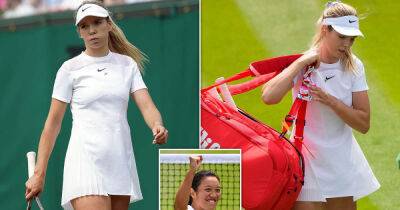 Friends blame Centre Court 'strange' snub as Katie Boulter crashes out of Wimbledon