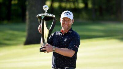 Branden Grace wins 1st LIV tournament in North America as event draws protesters