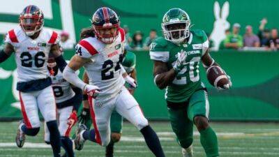 Roughriders use big 2nd-half rally to fuel blowout victory over Alouettes