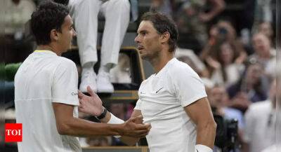 Wimbledon: Rafael Nadal apologises after testy exchange with Lorenzo Sonego