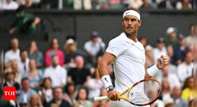 Rafael Nadal - Richard Gasquet - Lorenzo Sonego - Rafael Nadal eases into Wimbledon last-16 for 10th time - timesofindia.indiatimes.com - France - Netherlands - Italy - Australia