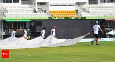 Shakib Al-Hasan - Nicholas Pooran - Rain forces no-result in West Indies' first T20I against Bangladesh - timesofindia.indiatimes.com - Bangladesh - Dominica - county Windsor - county Park