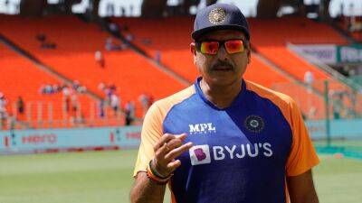 "No Better Person To Take Over After Me": Ravi Shastri On Rahul Dravid