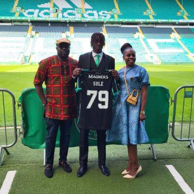 Scottish champions hand pro contract to Nigerian wonderkid Eseosa Sule
