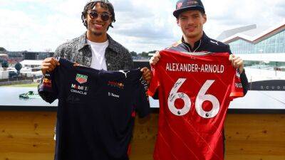 Football stars and celebrities arrive with F1 drivers for British Grand Prix - in pictures
