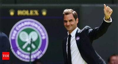 Roger Federer - Roger Federer says he hopes to play Wimbledon 'one more time' - timesofindia.indiatimes.com - London