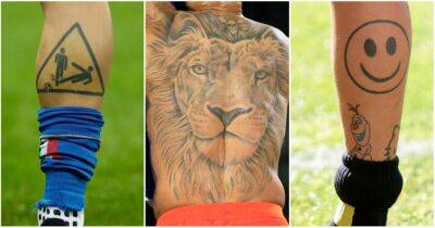 Football quiz: Can you name these 20 top-class players by their tattoos?