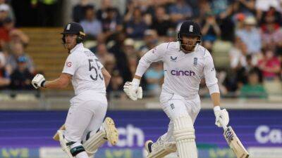 England 284 all out in reply to India's 416